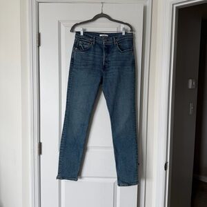 GRLFRND Karolina Blue Denim Jeans